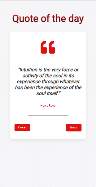 Quotes Generator App